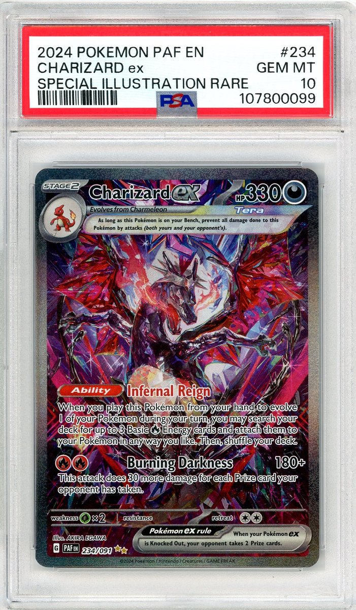 PSA Cert #107800099