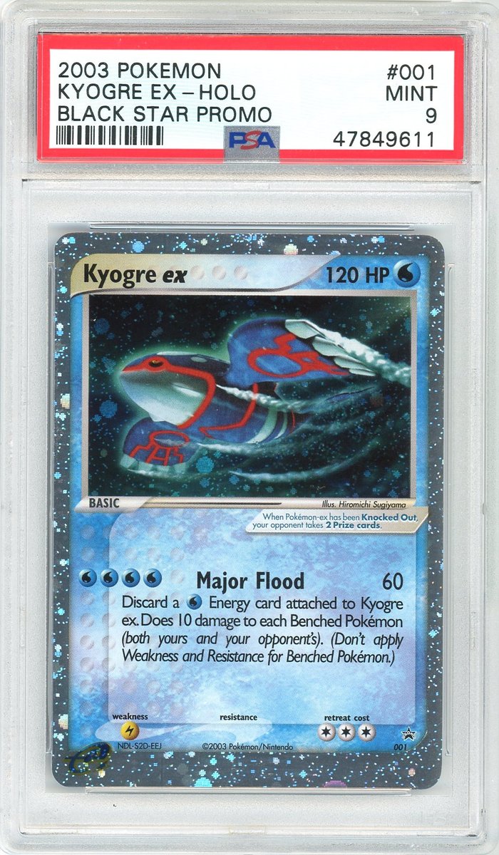Kyogre Ex-Holo