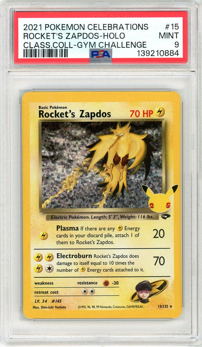 Rocket's Zapdos-Holo